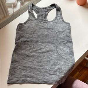 Lululemon Athletica grey Tank Top